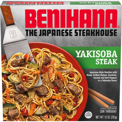 Benihana The Japanese Steakhouse Yakisoba Steak Frozen Meal - 10 Oz