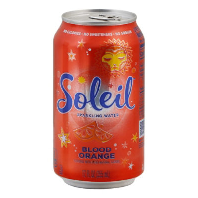 Signature SELECT Soleil Water Sparkling Blood Orange - 12 Fl. Oz.