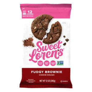 Sweet Lorens Gluten Free Fudgy Brownie Cookie Dough - 12 Oz