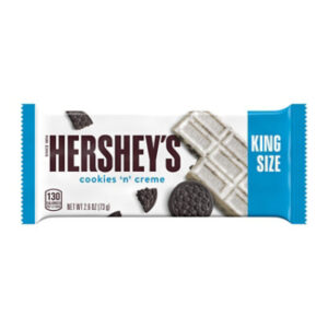 Hershey's Cookies N Creme King Size Candy Bar - 2.6 Oz
