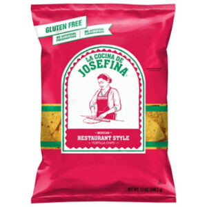 La Cocina De Josefa Tortilla Chips Gluten Free Mexican Restaurant Style Bag - 12 Oz