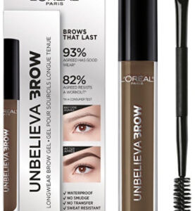 L'Oreal Paris Unbelieva-Brow Longwear Waterproof Tinted Brow Gel Brunette - 0.15 Fl. Oz.