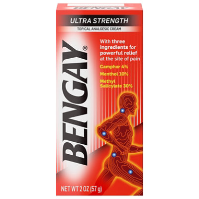 BENGAY Ultra Strength Cream - 2 Oz