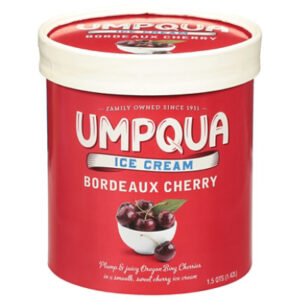 Umpqua Ice Cream Bordeaux Cherry - 1.5 Quart
