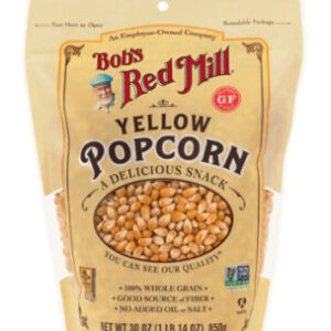 Bobs Red Mill Popcorn Yellow Whole Gluten Free - 30 Oz