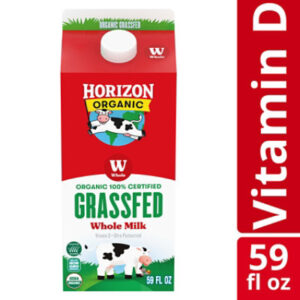 Horizon Organic Whole Grassfed Milk Carton - 59 Fl. Oz.