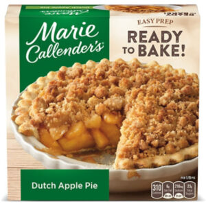 Marie Callender's Dutch Apple Pie Frozen Dessert - 38 Oz