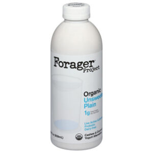 Forager Project Organic Yogurt Alternative Drinkable Cashewmilk Dairy Free Unsweetened - 28 Fl. Oz.