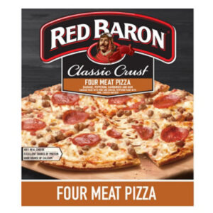 Red Baron Pizza Classic Crust Four Meat - 21.95 Oz