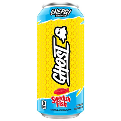Ghost Swedish Fish Zero Sugar Energy Drink - 16 Fl. Oz.
