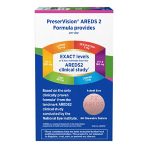 PreserVision AREDS 2 Mixed Berry Eye Vitamin Formula - 60 Count
