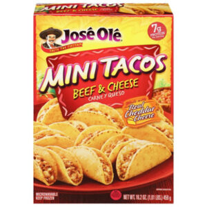 Jose Ole Beef Cheese Mini Taco - 16.2 Oz