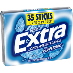 Extra Sugar Free Chewing Gum Peppermint Mega Pack - 35 Count