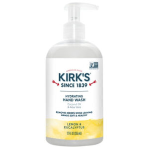 Kirks Natural Lemon & Eucalyptus Hand Soap - 12 Fl. Oz.