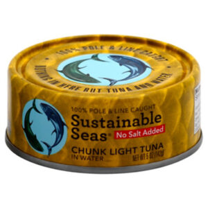 Sustainab Tuna Lt Chnk Watr No Salt - 5 Oz