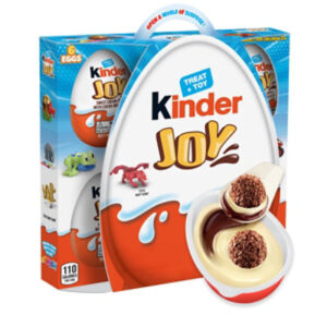 Kinder Joy Eggs Treat  Toy Sweet Creams & Chocolatey Wafers 6 Count - 4.2 Oz