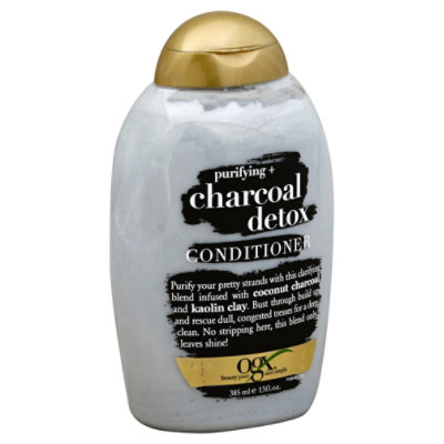 OGX Purifying Charcoal Detox Conditioner - 13 Fl. Oz.