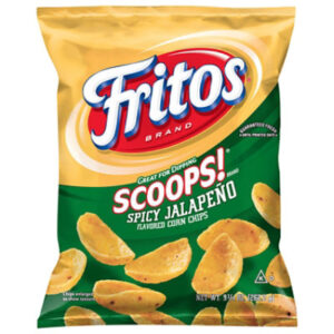 Fritos Scoops! Corn Chips Spicy Jalapeno - 9.25 Oz