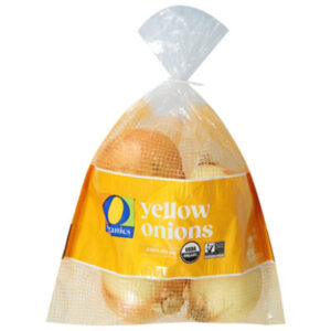 O Organics Onions Yellow Prepacked Bag - 2 Lb