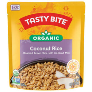 Tasty Bite Organic Coconut Rice Coconut-Infused Rice - 8.8 Oz