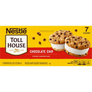 Nestle Toll House Vanilla Chocolate Chip Cookie Sandwiches - 7 Count