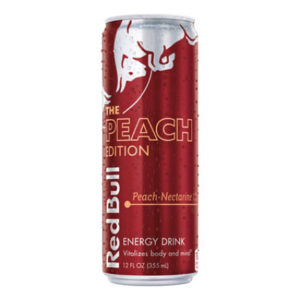 Red Bull Peach Edition Energy Drink Peach Nectarine 114mg Caffeine - 12 Fl. Oz.
