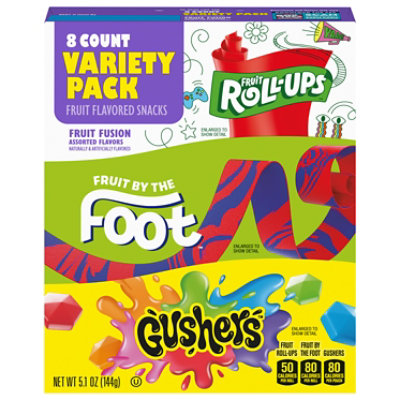 Bc Fruit Rollup/Fruit By The Foot/Fruit Gushers Vp - 5.1 Oz