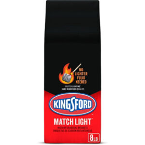 Kingsford Match Light Instant Charcoal Briquettes for Grilling - 8 Lbs