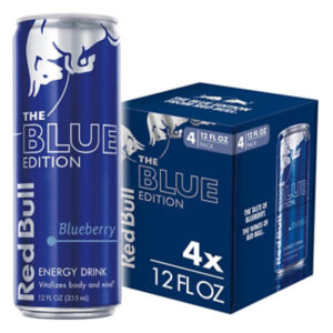 Red Bull Blue Edition Energy Drink Blueberry 114mg Caffeine - 4-12 Fl. Oz.