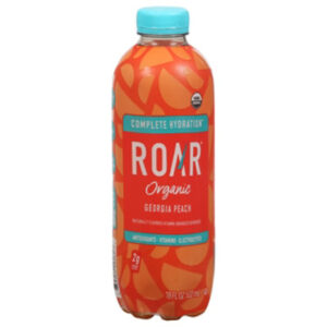 ROAR Organic Electrolyte Infusions Georgia Peach - 18 Fl. Oz.