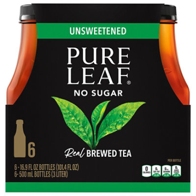 Pure Leaf Tea Brewed Unsweetened - 6-16.9 Fl. Oz.