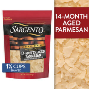 Sargento Reserve Series Shaved 14-Month Aged Parmesan Natural Cheese - 5 Oz