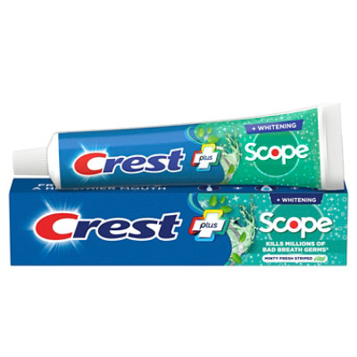 Crest Complete Plus Toothpaste ??? Scope Minty Fresh Striped - 5.4 Oz