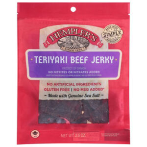 Hemplers Beef Jerky Teriyaki - .15 Lb