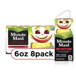 Minute Maid Fruit Punch Juice Cartons - 8-6 Fl. Oz.