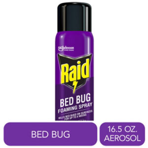 Raid Bed Bug Killer Insecticide Foaming Aerosol Spray - 16.5 Oz