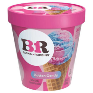 Baskin Robbins Ice Cream Cotton Candy - 14 Fl. Oz.