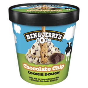 Ben & Jerry's Chocolate Chip Cookie Dough Core Ice Cream - 16 Oz
