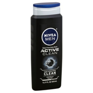 NIVEA MEN Body Wash Deep Active Clean Charcoal - 16.9 Fl. Oz.