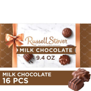 RUSSELL STOVER Assorted Milk Chocolate Gift Box 16 Count - 9.4 Oz