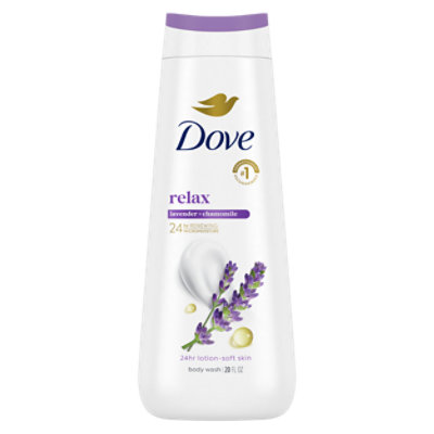 Dove Relaxing Lavender Oil and Chamomile Body Wash - 20 Oz
