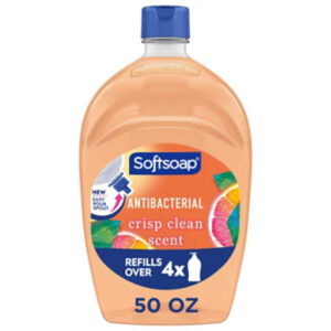 Softsoap Antibacterial Liquid Hand Soap Refill Crisp Clean - 50 Fl. Oz.