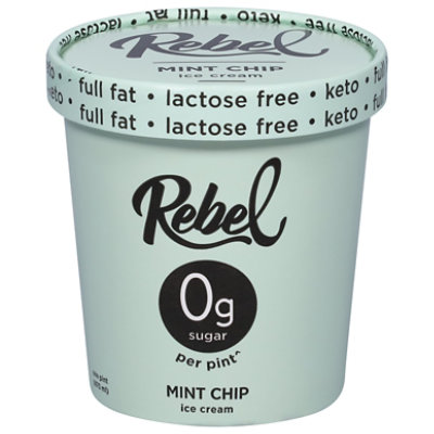 Rebel Ice Ice Cream Mint Chip - Pint