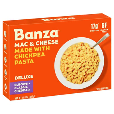 Banza Mac & Cheese Deluxe Chdr - 11 Oz