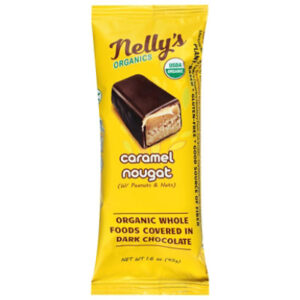 Nellys Organics Caramel Nougat Bar - 1.6 Oz