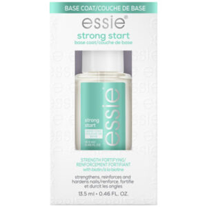 essie nail care vegan clear base coat strengthener Strong Start - 0.46 Fl. Oz.