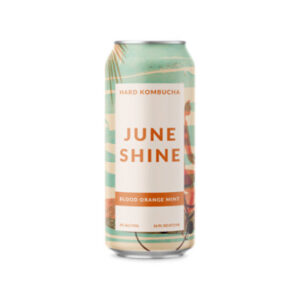JuneShine Blood Orange Mint Hard Kombucha -16 Fl. Oz.