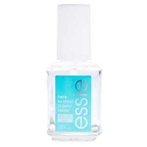 essie salon quality nail care vegan formula clear base coat Here To Stay - 0.46 Fl. Oz.