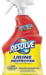 Resolve Urine Destroyer Pet Urine Stain and Odor Remover Spray - 32 Oz