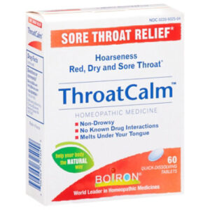 Boiron Throat Calm - 60 Count